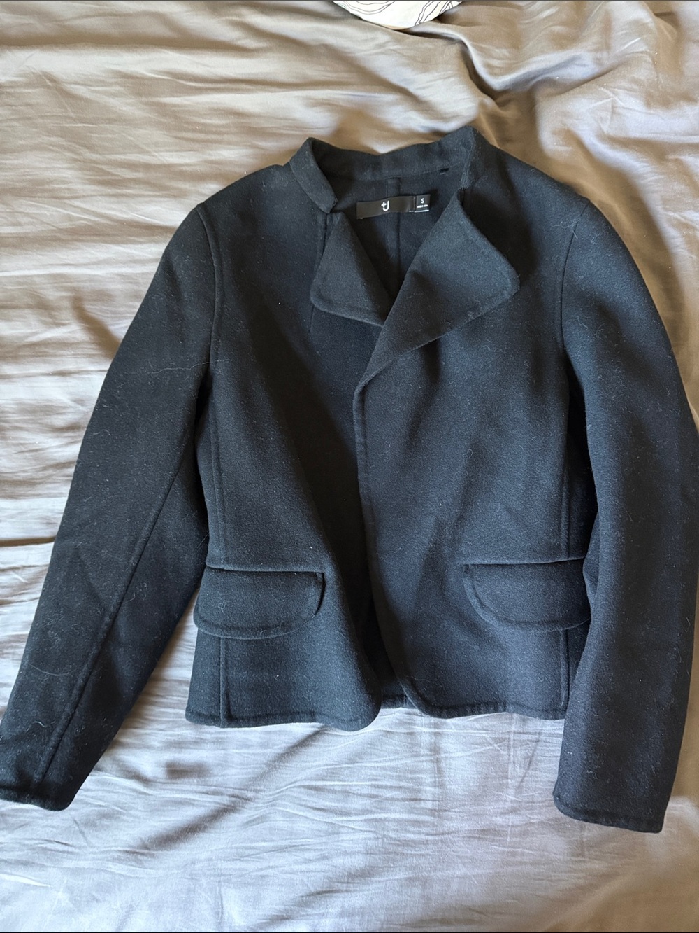 Uniqlo Black Short Women's Blazer Jacket